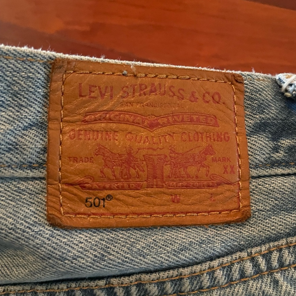 Levi’s Strauss and Co. 501 Denim Jeans - Picture 4 of 5